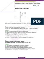 NCERT Solution For Class 12 Maths Chapter 10 Vector Algebra PDF