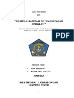 KARYA TULIS ILMIAH “DAMPAK SAMPAH DI LINGKUNGAN SEKOLAH”.docx