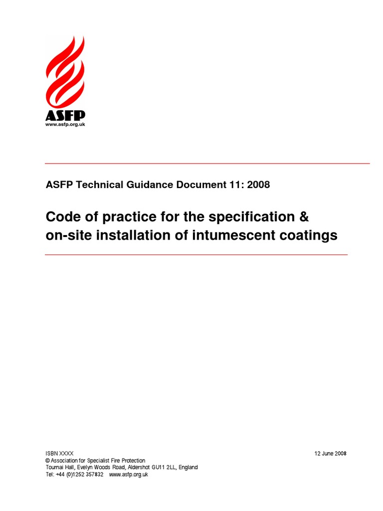 ASFP Technical Guidance Document 11 - Checkmate Fire Solutions | PDF ...