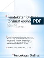 Pendekatan Ordinal 6