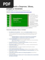 Download Power Point e Impress Ideas Juegos y Recursos by Rosana Larraz SN43914236 doc pdf