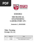 Lab 2 Turning