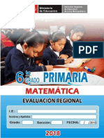 Evaluación matemática primaria