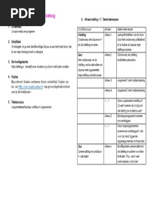 Bouwplan Betoog Pdf Pdf