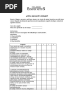 Indicadores IDPS Simce 2023 | PDF | Aprendizaje | Cuestionario