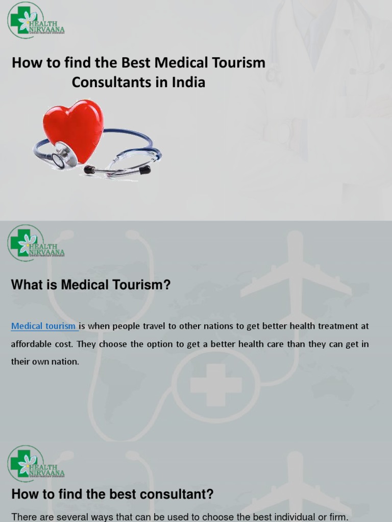 medical tourism consultants in india