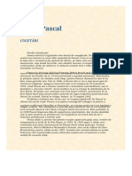 Blaise Pascal - Cugetari PDF