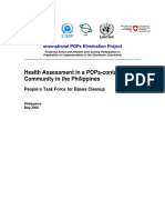 Health Assessment in a POPs-contaminated Community in the Philippines