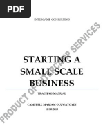 Download Starting a Small Scale Business by Mariam Oyindamola Campbell SN43915670 doc pdf