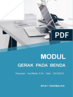 Modul Gerak Pada Benda