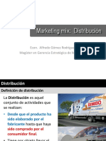 Conferencia Analisis y Comparaciones A1 Marketing Mix Distribución PDF