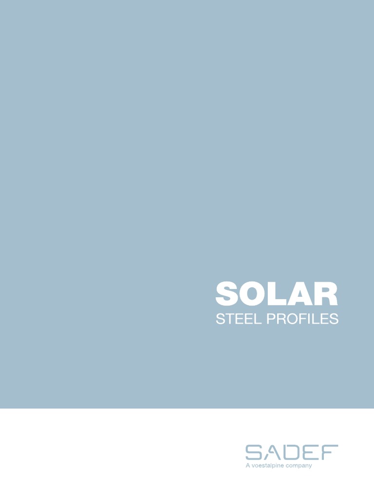 SADEF SolarCatalog | PDF | Matériaux | Secteurs de l'économie