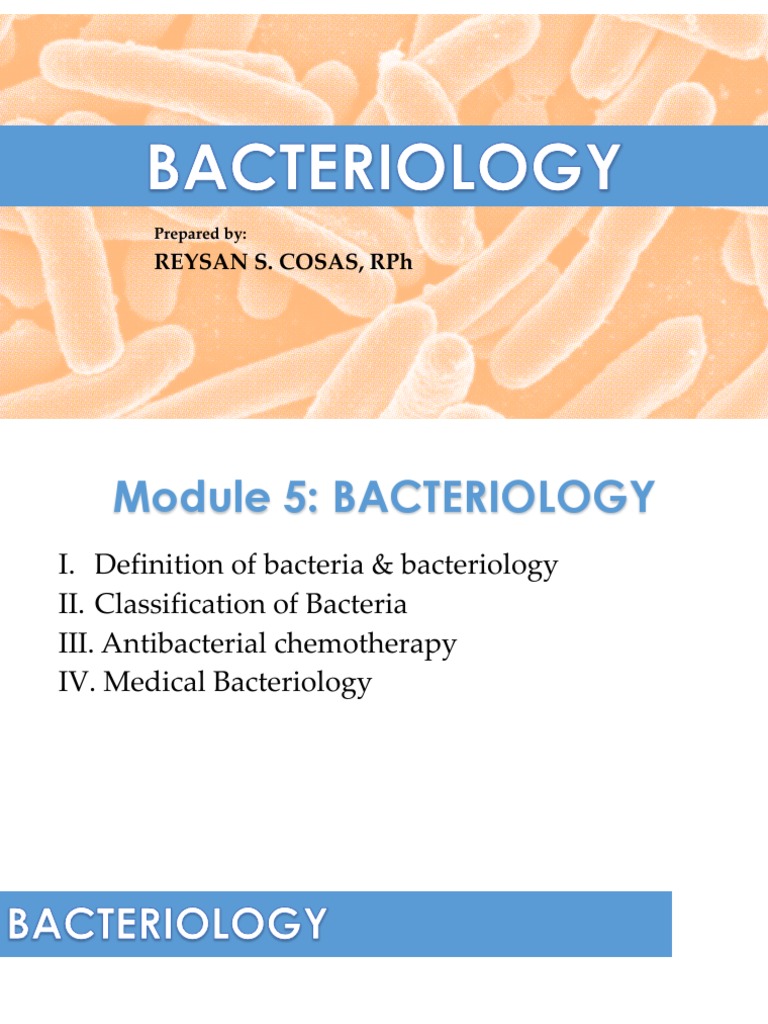5) General Bacteriology PDF Bacteria Gram Negative Bacteria