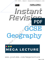 GCSE Geography Instant Revision