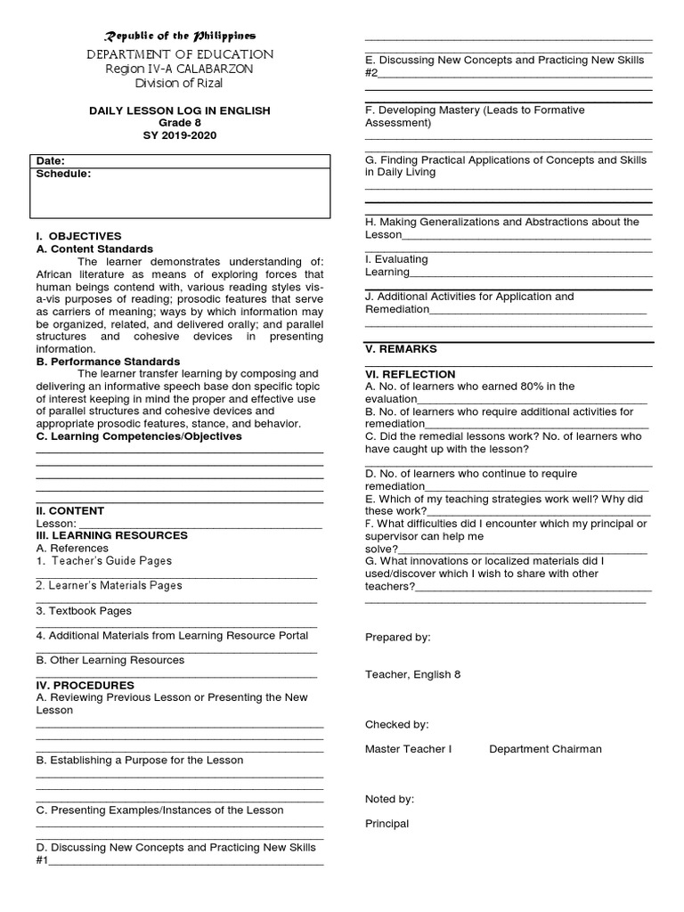 DLP Format | PDF | Concept | Learning