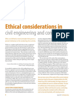 Ethical Considerations in Civil Engineering and Construction