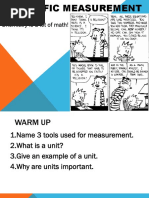 Scientific Measurement