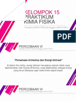 Persamaan Arhenius Dan Energi Aktivasi