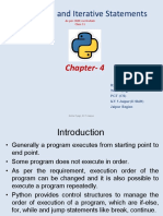 Chapter 8 Conditional and Iterative Statements PDF