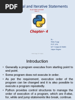 Chapter 8 Conditional and Iterative Statements PDF