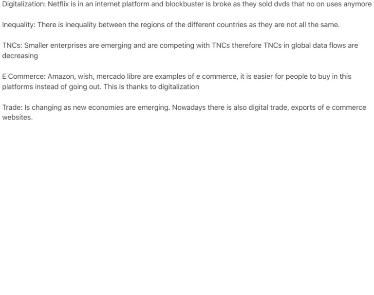 Digitalization: Netflix Is in An Internet Platform and Blockbuster PDF ...
