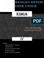 Presentasi Kimia (Sistem Periodik Unsur) X-IPA 3