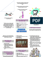 Leaflet Cara Menggosok Gigi Yang Benar