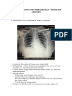 Tugas Kritisi Dan Evaluasi Radiograf Thorax Dan Abdomen