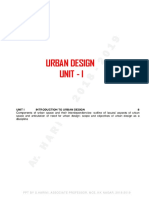 Urban Design - All Units