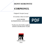 Horowitz, Anthony - Alex Rider, Superspionul Adolescent 5. Scorpionul f.s.1.0