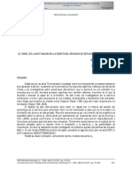 El Papel de La Motivacion en La Escritura