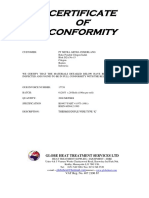 Certificate Termocouple Wire 09770 PDF