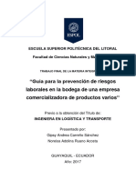 Prevencion de Riesgos Laborales 1 PDF