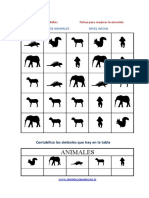 Matriz de Animales Nivel Inicial 2 PDF