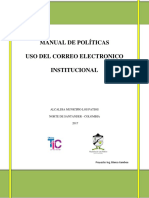 Gt-d-04 Manual Politicas de Uso Correo Institucional