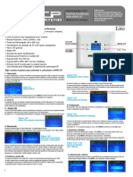 Manual do usuário do amplificador de parede KPBT-XT