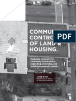 Community Control Land Housing