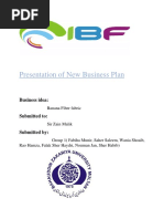 Feasibility Report of New Business