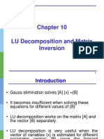Week6 LU and Iterative PDF