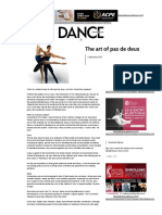 The Art of Pas de Deux - Dance Australia PDF