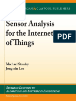 (Synthesis Lectures On Algorithms and Software in Engineering 17) Michael Stanley, Jongmin Lee - Sensor Analysis For The Internet of Things-Morgan & Claypool Publishers (2018) PDF