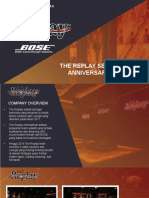 THE REPLAY SENOPATI ANNIVERSARY PROPOSAL For DANONE INDONESIA PDF