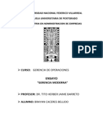 Programacion de Operaciones