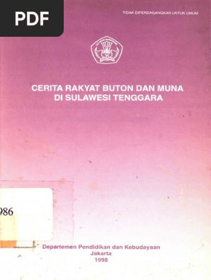 Cerita Rakyat Buton Dan Muna Di Sulawesi Tenggara Pdf
