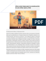 La Crianza Positiva Como Base para La Construcción de Una Niñez Sana y Feliz