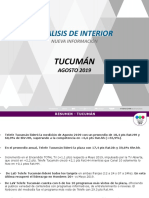 Informe Audiencias Interior (Tucumán) - Agosto 2019 PDF