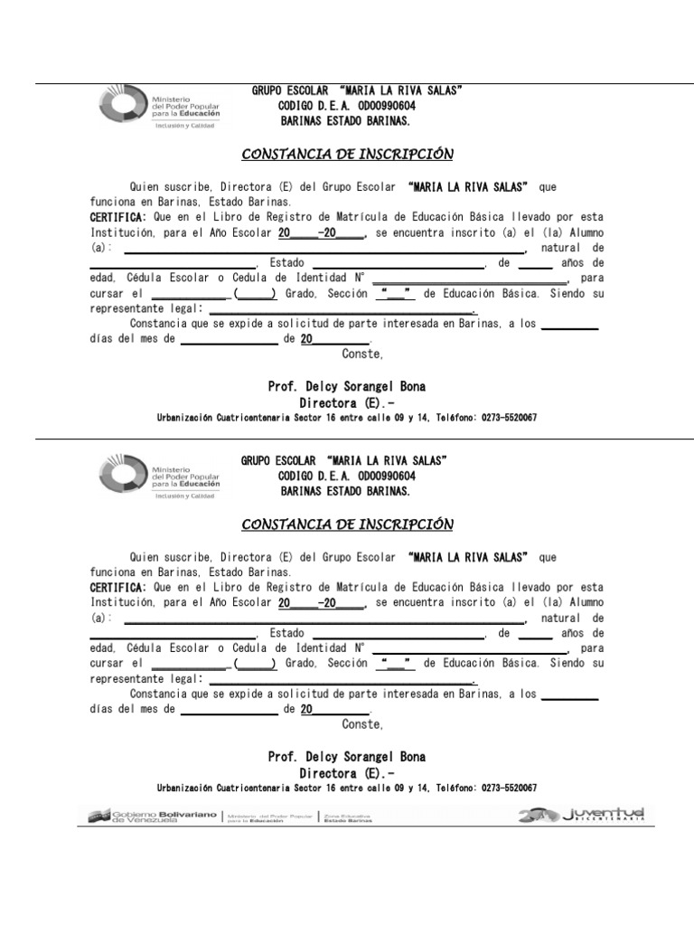 Constancia de inscripcion formato.docx Aprendizaje