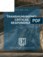 Gayozzo, Piero - IET - Transhumanismo, Críticas Respondidas