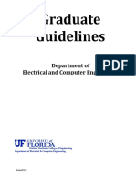 University of Florida Ece Graduate Guidelines/handbook