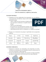 Actividades - Tarea 1 - Declinar sustantivos y adjetivos, derivación. (1).pdf